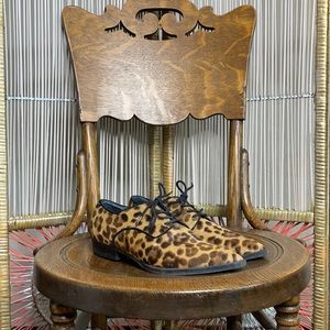 Marc Fisher LTD leopard oxford